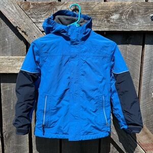 Lands' End Kids Blue and Navy Squall Jacket